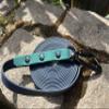 Dog Leash, Waterproof Long/Tracking Line, Petroleum Blue/Hunter Green, Custom Length, Safety Carabiner (3.00 m Without Hand Loop) view 4