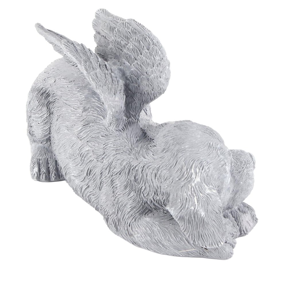 Tnfeeon Pet Angel Memorial Statue, Sleeping Angel Dog