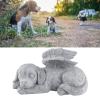 Tnfeeon Pet Angel Memorial Statue, Sleeping Angel Dog view 3