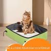Portable, Foldable Cat Litter Box for Kittens and Travel view 2
