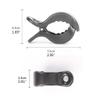 4-Pack Colorful Plastic Stroller and Car Seat Clips view 3