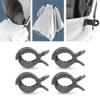 4-Pack Colorful Plastic Stroller and Car Seat Clips view 4