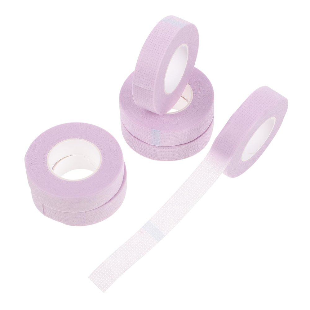 PACKOVE 6-Roll Disposable Adhesive Nonwoven Tape for Eyelash Extensions