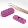 100 Silicone Eyelash Glue Holders for Lash Extensions view 2