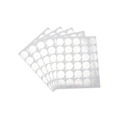 Disposable Silver Aluminum Foil Eyelash Glue Sticker