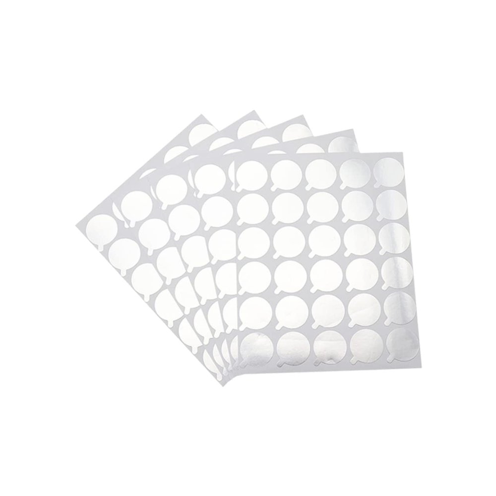 Disposable Silver Aluminum Foil Eyelash Glue Sticker