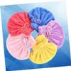 Coral Fleece Hair-Drying Caps, 5-Pack view 4