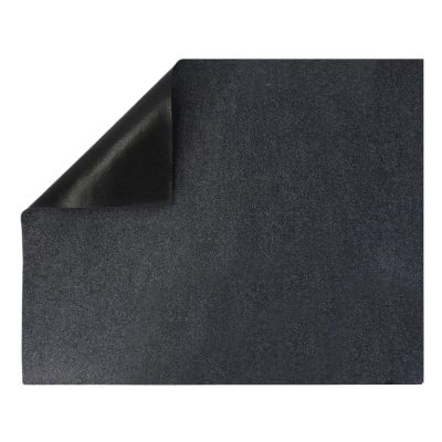 Cat Litter Box Mat, 48 x 50 Inches, Dark Gray