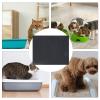 Cat Litter Box Mat, 48 x 50 Inches, Dark Gray view 4