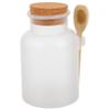 HEALEEP Empty Bottle for Bath Salts and Mask Powder with Wooden Lid, 1 pc view 1