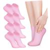 TOPPERFUN 5-Pair Silicone Moisturizing Socks for Women view 1
