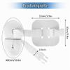 zorvixal 8 m x 2.6 cm Stabilization Strap, White Anchoring Strap view 2