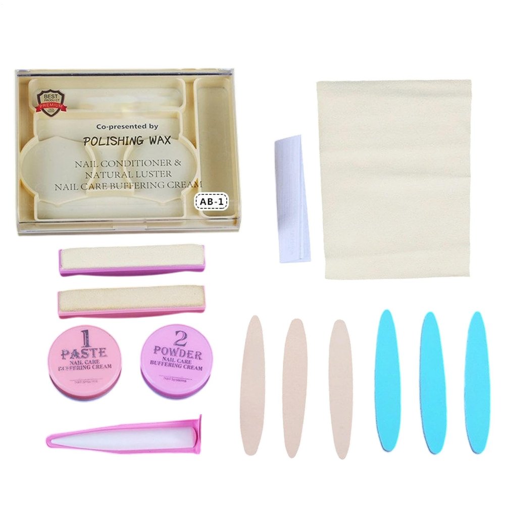 Nail Care Set with Buffer and Pedicure Set