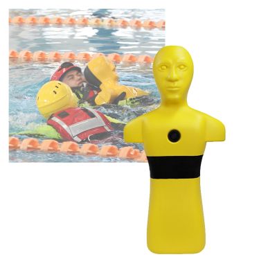 Water Rescue Training Manikin, Pool Lifesaving Simulator, Yellow