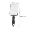 GALPADA Stainless Steel Reptile Scoops, 2-Piece Set, Black view 2