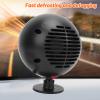 Eujgoov Compact Car Heater Fan, Portable Defogger, Fast Heating with Safety Features, 24 V view 3