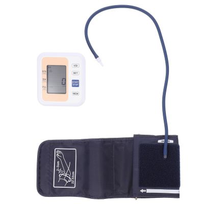 Digital Automatic Upper-Arm Blood Pressure Monitor, Gold-Colored ABS