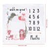 RIZGHWOY Baby Newborn Swaddle and Photography Backdrop Blanket view 3
