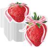 Uzztfa 100 Pink Strawberry-Shaped Paper Napkins view 1