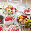 Uzztfa 100 Pink Strawberry-Shaped Paper Napkins view 2