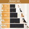 IM HOME Extra-Large Dark Gray Chenille Dog Doormat, Absorbent, Non-Slip, Heavy-Duty Indoor Mat, Soft Entryway Mat for Muddy Paws, 180.3 view 2