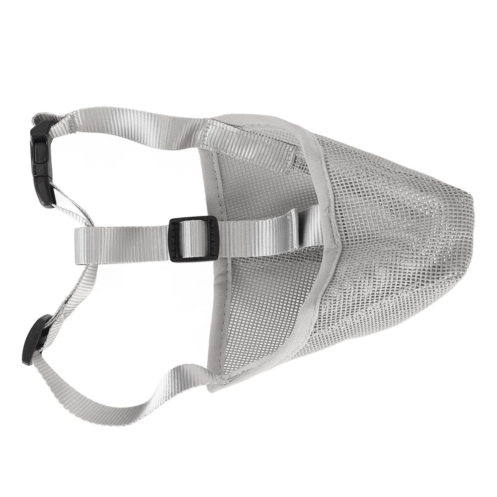 Tnfeeon Adjustable Anti-Bite Dog Muzzle (XS)
