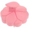 Pink Silicone Scalp Massager for Hair Washing and Cleansing view 1