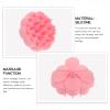 Pink Silicone Scalp Massager for Hair Washing and Cleansing view 4