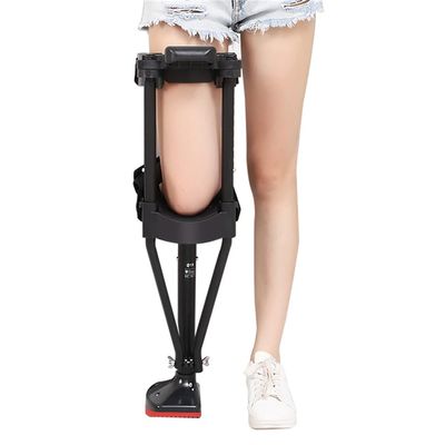WSNCXFW Hands-Free Knee Crutch, Adjustable, Right Leg