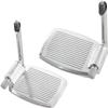 KOGTYB Durable Removable Wheelchair Footrests, Aluminum with Rod (1.9 cm) view 1