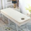 YXADGML Eyelash Bed Mattress for Massage Table, Beauty Salon Pad, Non-Slip Cushion, Thick Lamb Velvet (Beige, Thick, No Hole, Square, 190 × 80 cm) view 2