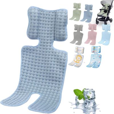 Breathable Cooling Seat Liner for Strollers, Car Seats & Buggies, Dark Blue
