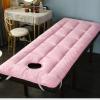 YXADGML Eyelash Bed Mattress, Beauty Salon Bed Mattress, Thickened Bed Cushion Mattress, Non-Slip Beauty Room Bed Mat, Massage Bed Pad with Hole, Purple, 80 x 185 cm view 2