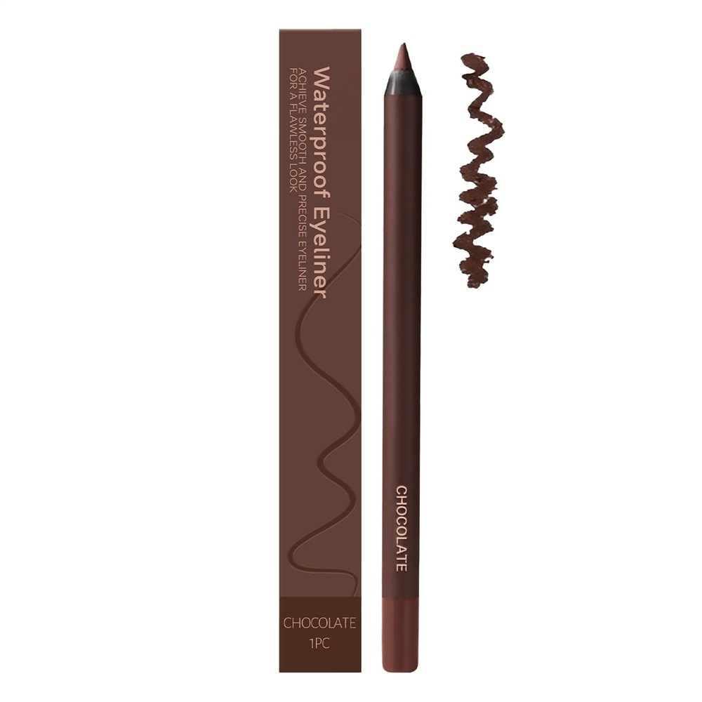 Eyeliner Pencil and Eyebrow Definer, Waterproof, Smudge-Resistant, 24-Hour Wear