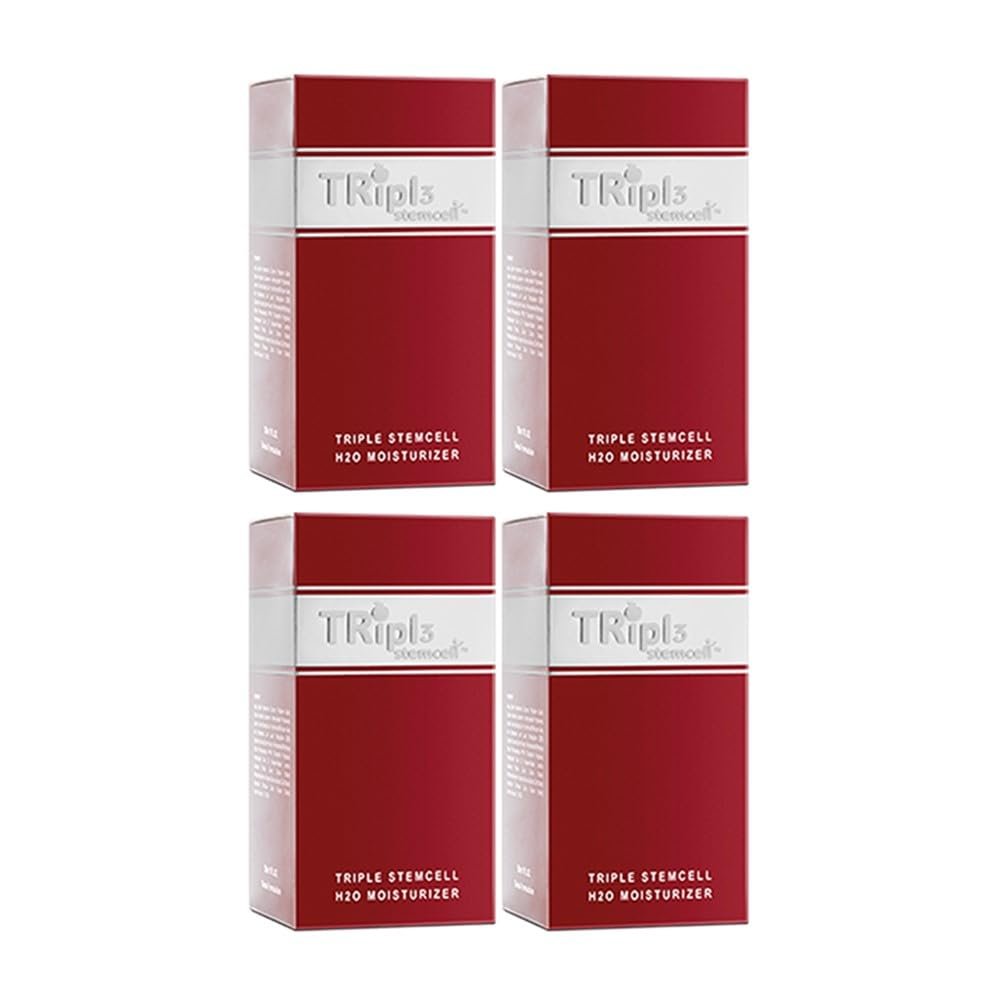 4-Pack PhytoScience Triple Stem Cell Anti-Aging H2O Moisturizing Cream