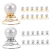 FOMIYES 24-Piece Pearl Hair Clips for Weddings, Brides and Bridesmaids view 1