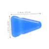 FRCOLOR 4-Piece Universal Non-Slip Silicone Tuning Fork Holders, Triangular and Portable view 2
