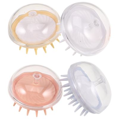 4-Piece Dog Bath Brushes for Dogs and Cats with Massage Function