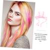 PACKOVE 6-Piece Plastic Hair Highlighting Cap Kit with Hooks view 3