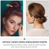 OATIPHO Vintage Chinese Hair Sticks Made from Premium Wood view 2