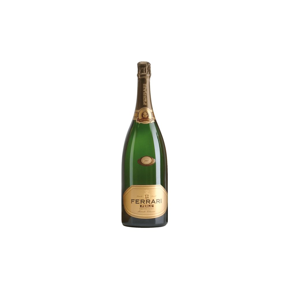 Ferrari Perl Trentodoc Magnum Mild White Wine, Italy, incl. FeinWert E-Book (1 x 1.5 L)