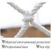 White Nylon Safety Rope Net for Railings, Stairs, Balconies and Cats, 5 cm Mesh, 4 x 8 m view 4