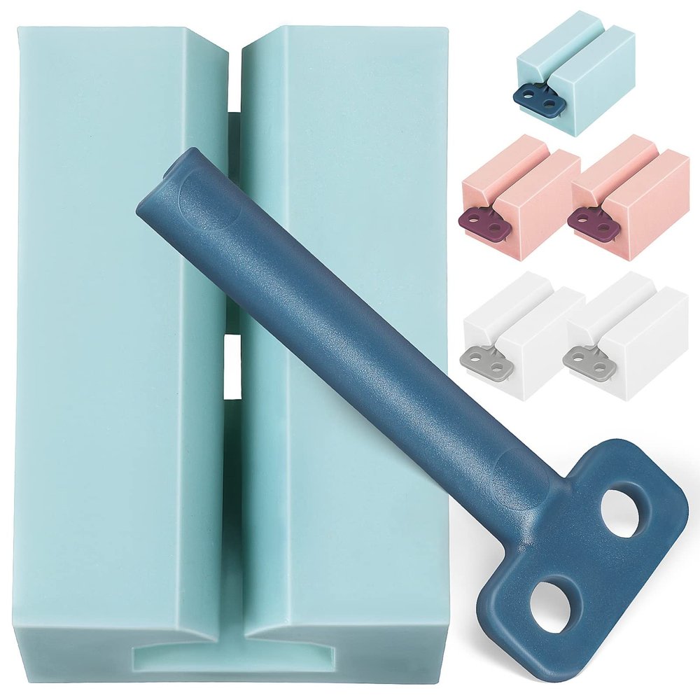 KOCKSHION 6-Pack Toothpaste Tube Squeezers with Rotating Handle