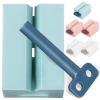 KOCKSHION 6-Pack Toothpaste Tube Squeezers with Rotating Handle view 1