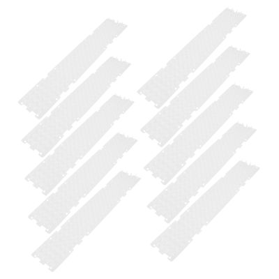 Milisten 10-Pack Plastic Anti-Cat Mats, Cuttable, Jump Deterrent
