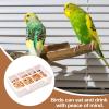 Bird Water Feeder for Cages - 8-Section Budgie Water Dispenser view 2