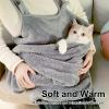 Soft Breathable Cotton Pet Sling Carrier for Small Dogs and Cats view 2