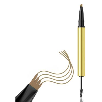 4-Piece Double-Ended Smudgeproof Eyebrow Pencil
