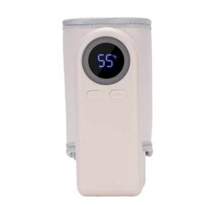 Plyisty Consistent Temperature Control Baby Bottle Warmer Sleeve, USB-Rechargeable, 10,000 mAh