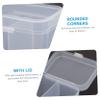 BATHVEVE Cotton Pad Holder, 2-Pack, Plastic view 4